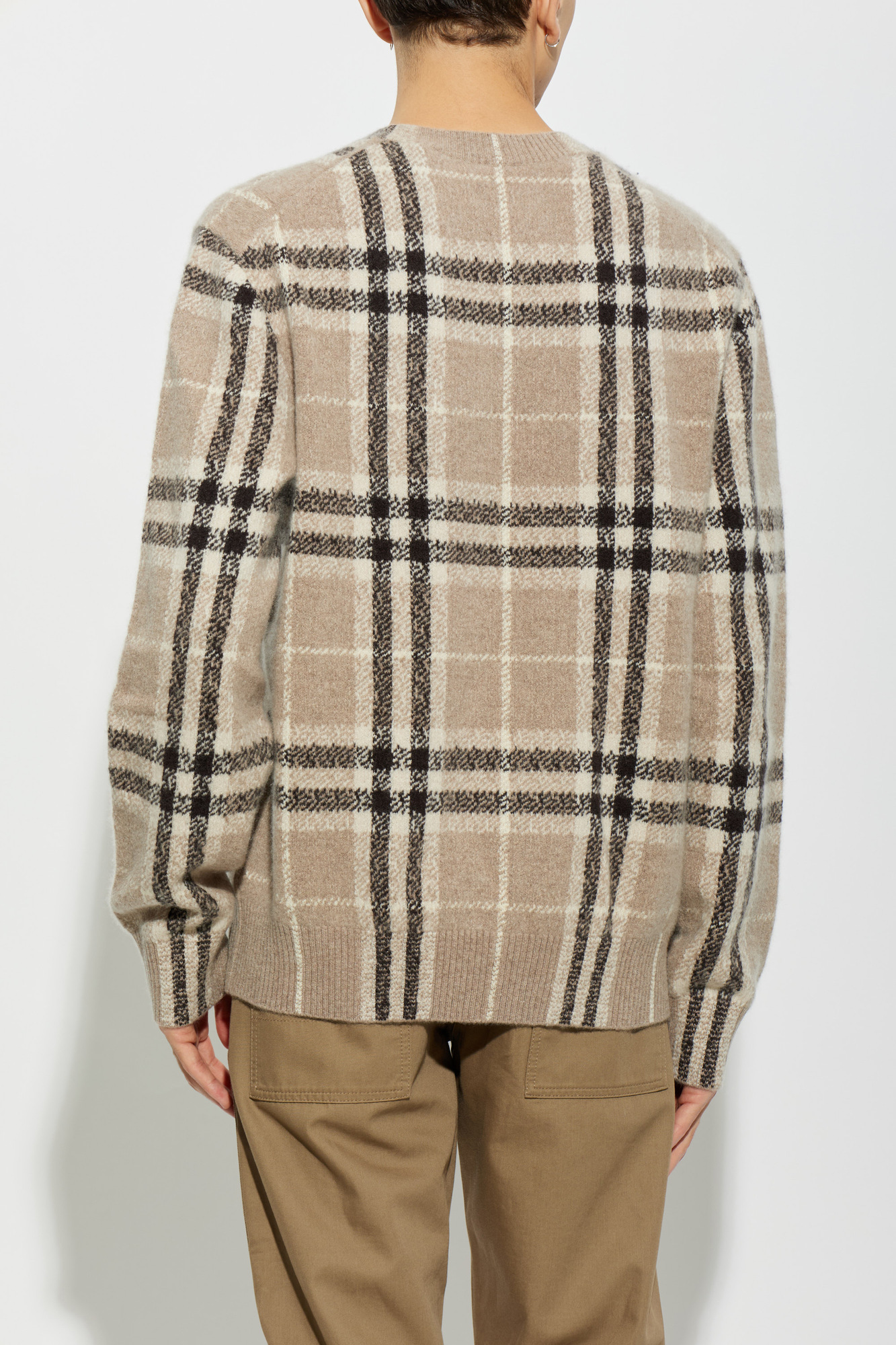 Burberry Cashmere plaid sweater | Men's | Vitkac